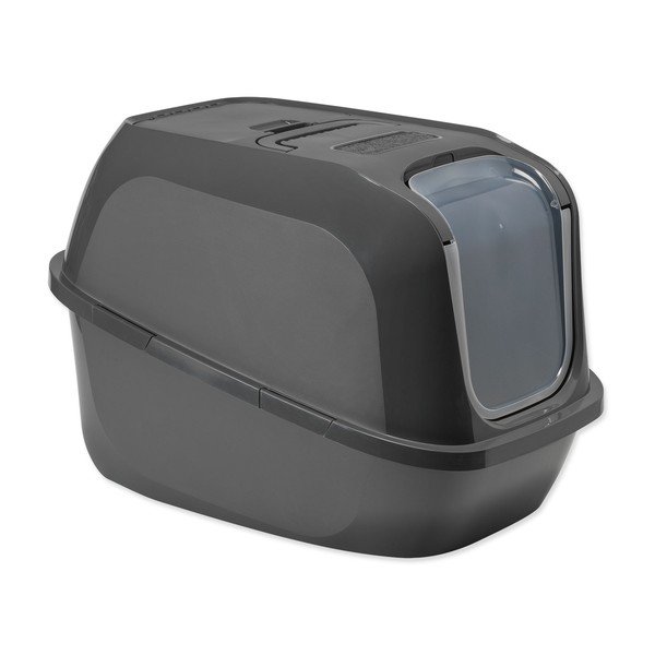 Сива котешка тоалетна 49x66 cm Moderna Mega Deluxe – Plaček Pet Products