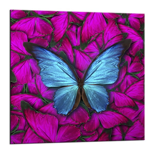 Изображение Glasspik Red , 20 x 20 cm Butterfly - Styler