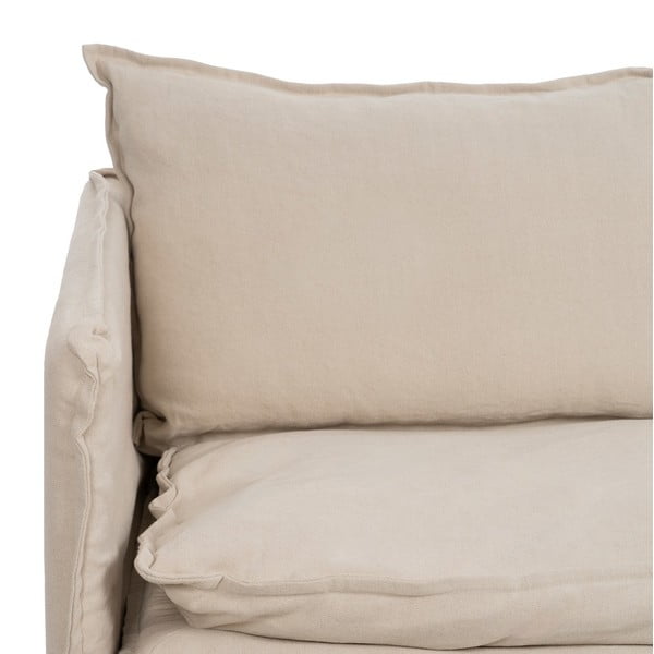 Кремав ленен диван 180 cm – Ixia-image-4