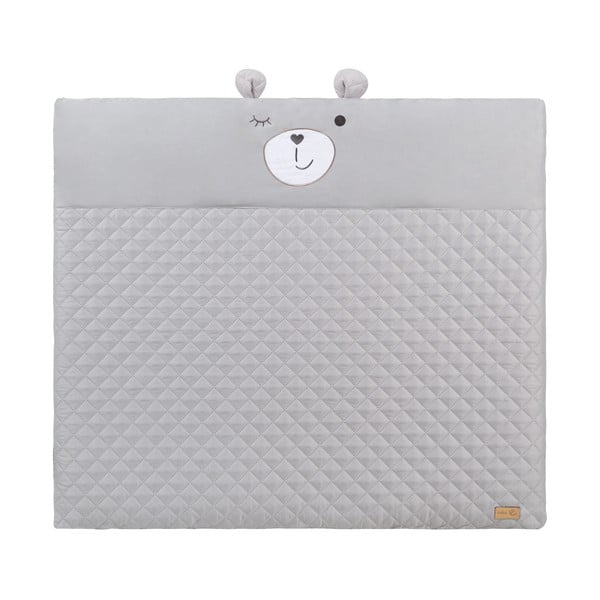 Светлосива детска постелка за игра Roba style - Roba-image-4