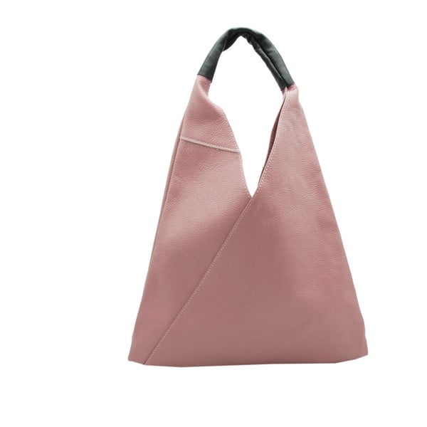 Розова чанта от естествена кожа Karula - Andrea Cardone