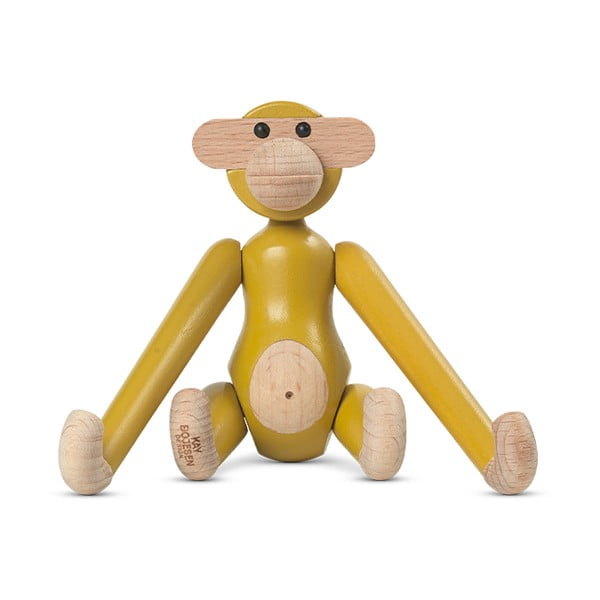 Статуя от масивно дърво (височина 9,5 cm) Monkey Mini – Kay Bojesen Denmark