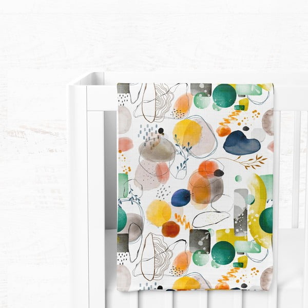 Муселиново бебешко одеяло 75x100 cm Bohem – Mijolnir-image-3