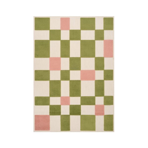Зелена/розова пътека за открито и закрито 80x150 cm Valma – Jotex