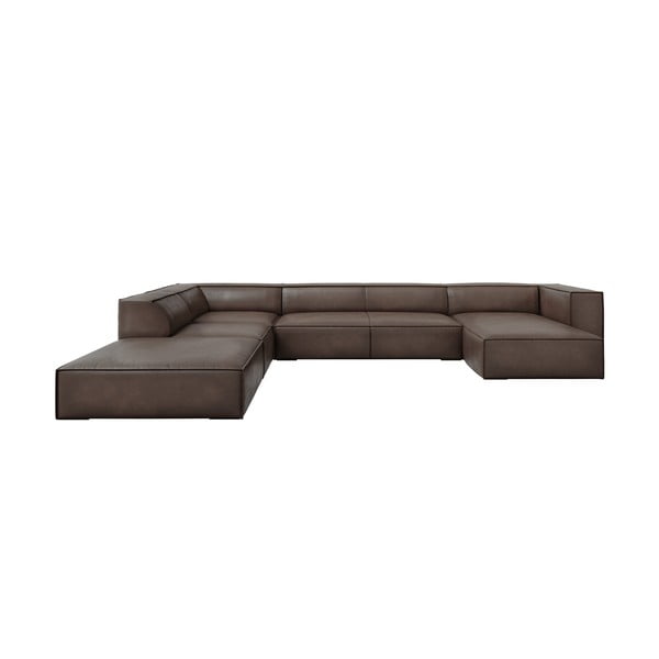 Ъглов диван от кафява кожа (ляв ъгъл) Madame - Windsor & Co Sofas