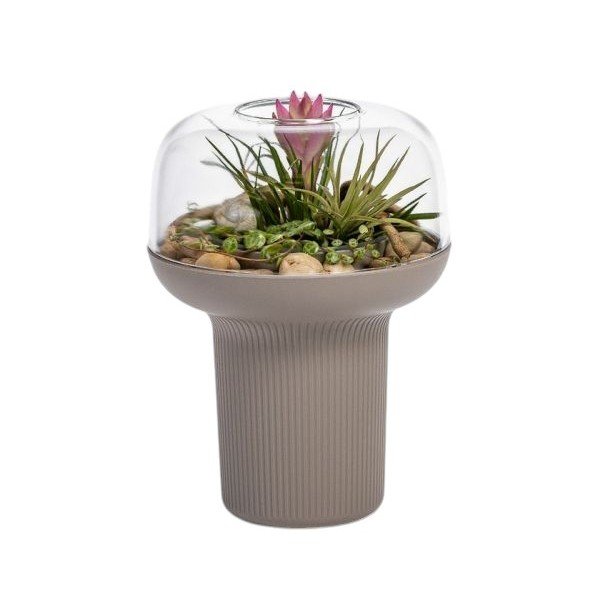 Пластмасова саксия за цветя ø 19 cm Humidarium – Plastia