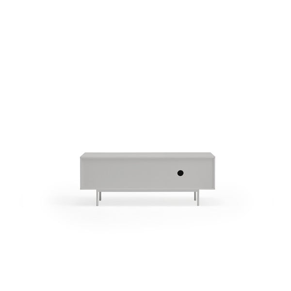 Сива/естествена маса за телевизор от декор от дъб  140x52 cm Sierra – Teulat-image-4