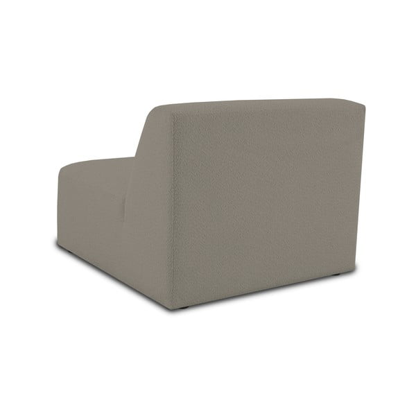 Светлокафяв модулен диван от букле (среден модул) Roxy – Scandic-image-3