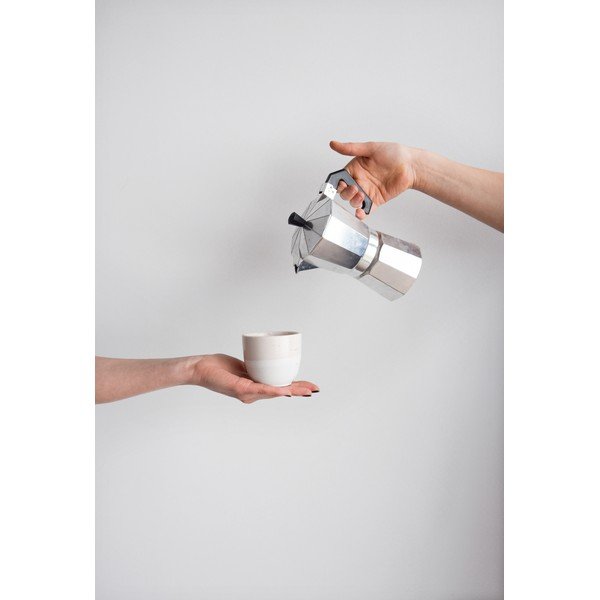 Розово-бяла керамична чаша , 200 ml Dust - ÅOOMI-image-2