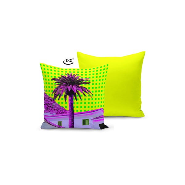 Възглавница с пълнеж Neo Palm, 43 x 43 cm - Kate Louise-image-1