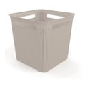 Бежова кошница за съхранение, изработена от рециклирана пластмаса Brisen - Rotho