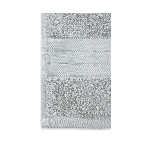 Светлосиви памучни кърпи в комплект от 4 бр. от тери 50x100 cm – Good Morning-image-2