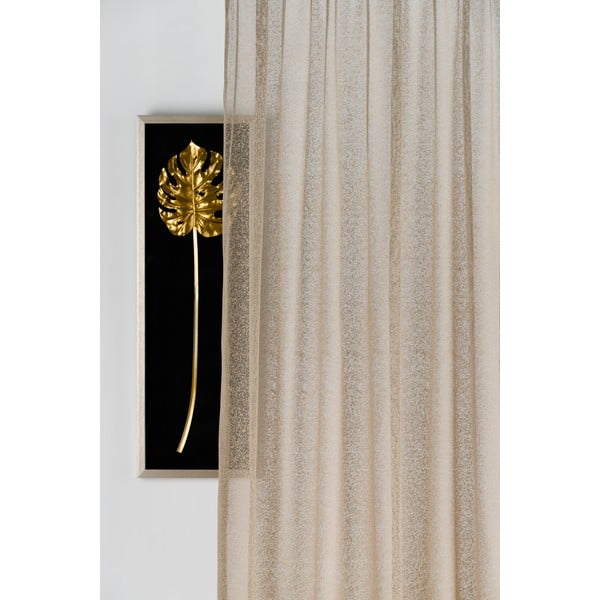 Завеса в бежово-златисто 140x245 cm Carmine - Mendola Fabrics