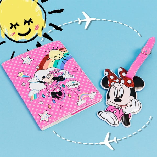 Розов комплект за пътуване Minnie Mouse - Disney