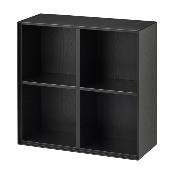 Черен стенен шкаф за книги 68x68 cm Edge by Hammel - Hammel Furniture-image-2