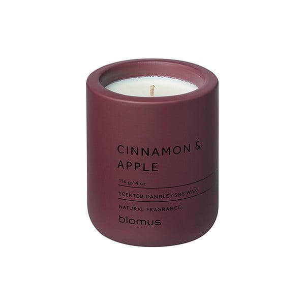 Свещ от соев восък с време на горене 24 h Fraga: Cinnamon & Apple – Blomus