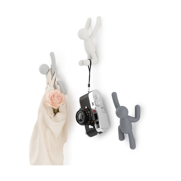 Пластмасови куки за стена в комплект от 3 броя  Buddy - Umbra-image-3