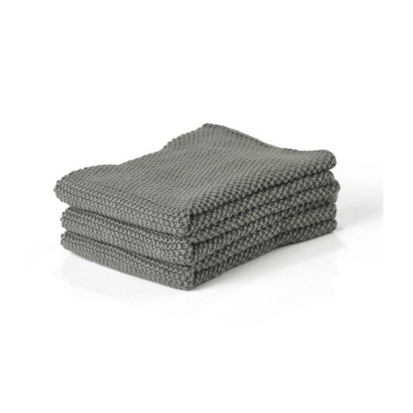 Памучни кърпи в комплект от 3 броя 27x27 cm - Zone