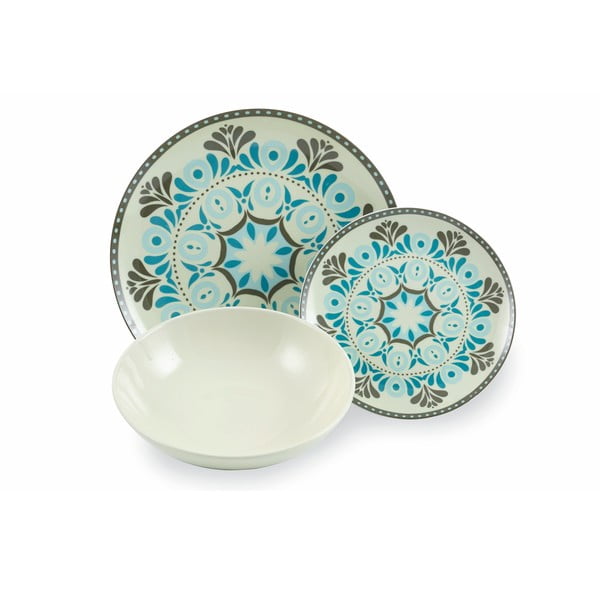 Комплект за хранене от порцелан и фаянс 18 части Cala Jondal - VDE Tivoli 1996-image-3