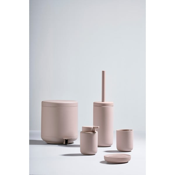 Светлорозова порцеланова сапунерка Ume - Zone-image-1