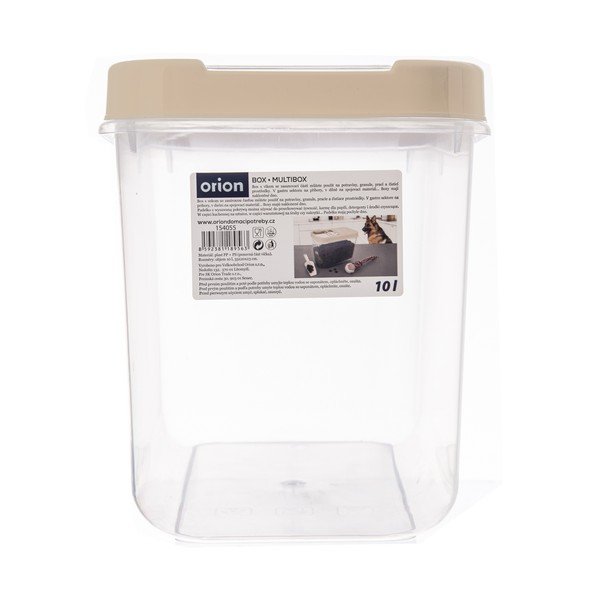 Пластмасова кутия за съхранение с капак 35x20x23 cm Slop – Orion-image-4