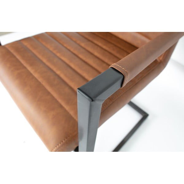 Кафяв трапезен стол Bas - WOOOD-image-1