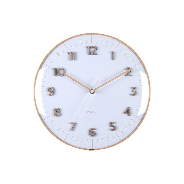 Стенен часовник ø 30 cm Esencia Dome – Karlsson