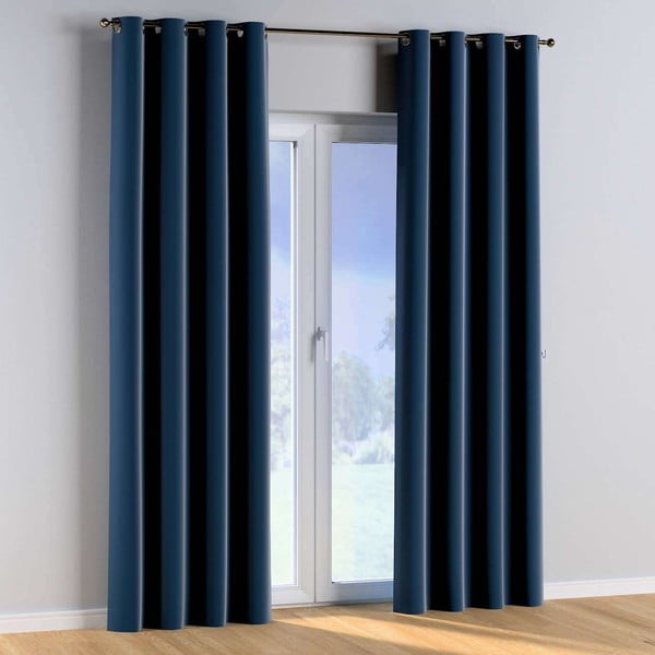 Синя завеса 260x130 cm Posh Velvet - Yellow Tipi-image-1