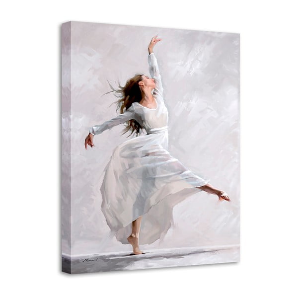 Картина на платно Танцьорка на водни танци I, 60 x 80 cm - Styler