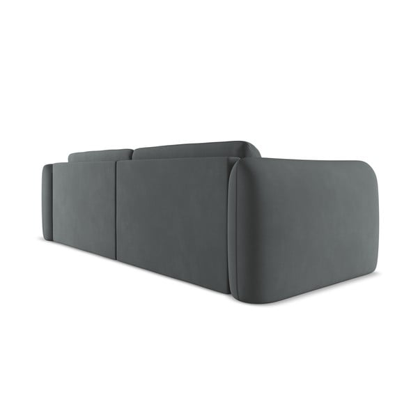 Тъмносив диван 210 cm Hoku – Makamii-image-4