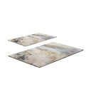 Сиви-бежови килими за баня в комплект от 2 бр. 60x100 cm – Foutastic