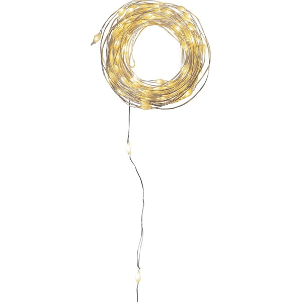 Светлинна верига за контакт със 100 бр. крушки, дължина 10 m Dew Drop – Star Trading-image-2