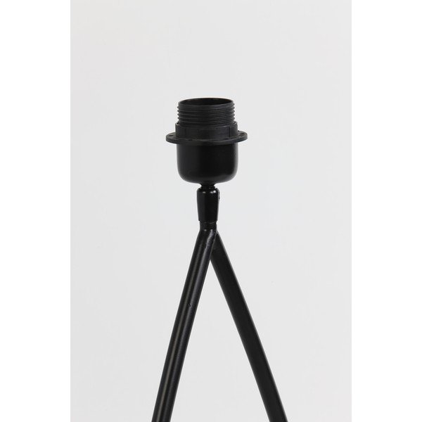 Матово черна метална основа за настолна лампа 51 cm Tamsu – Light & Living-image-2