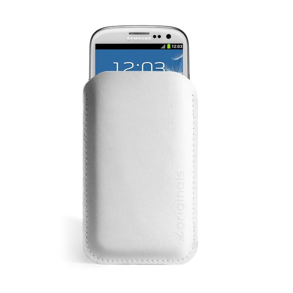 Obal na Galaxy S3/S4, bílý