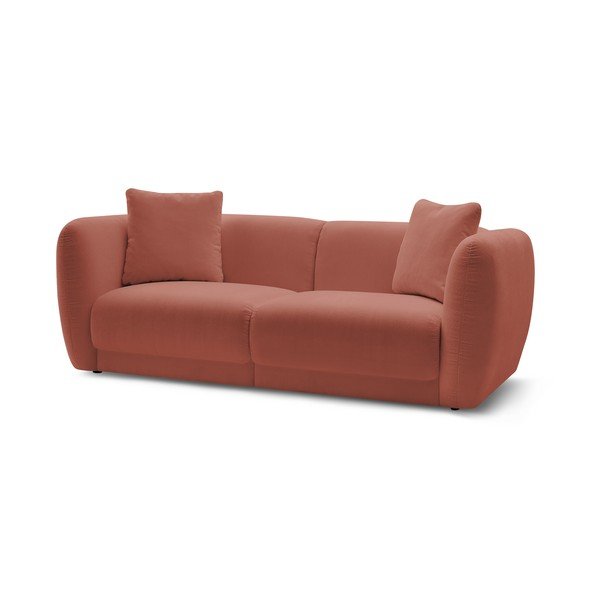 Червен диван 230 cm Bourbon - Bobochic Paris-image-3