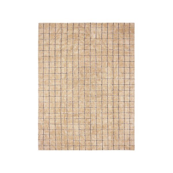 Ръчно изработен вълнен килим в кехлибарен цвят 170x240 cm Mosaic Amber – Lorena Canals