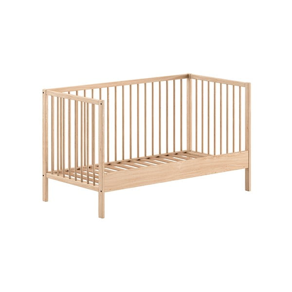 Детско креватче 70x140 cm от масивен бор естествено DINO – Vipack-image-2