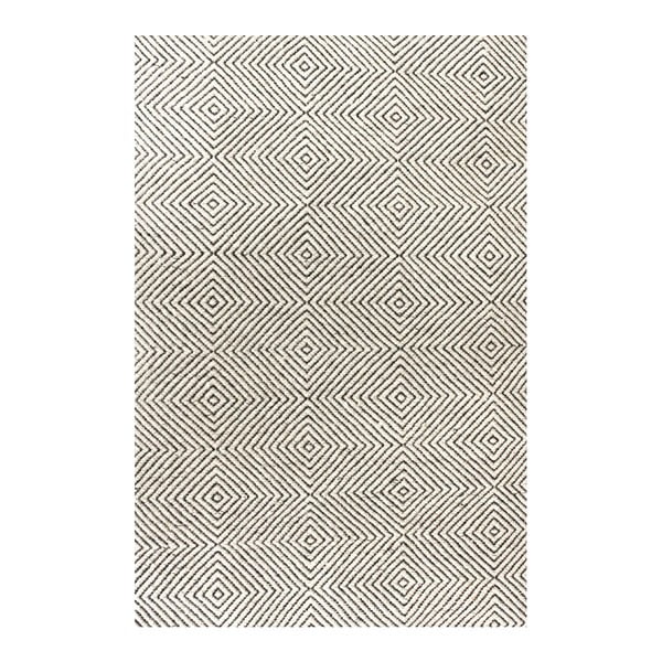Vlněný koberec Silo Ivory, 152x244 cm