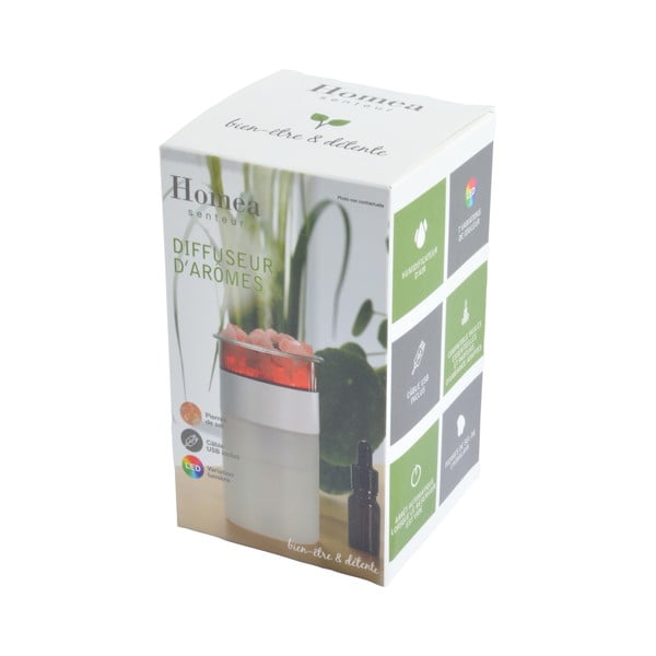 Пластмасова аромалампа LED Colours – Homéa-image-1
