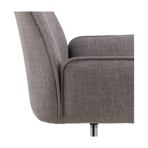 Сив офис стол Glenda – Actona-image-3