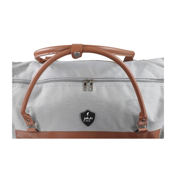 Сива пътна чанта на колела Oslo, 93 л - GENTLEMAN FARMER-image-1