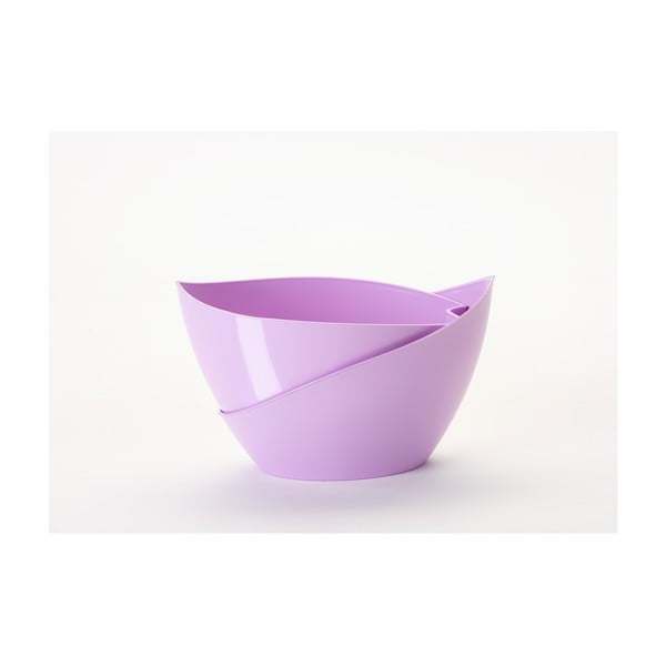 Пастелно лилава самонапояваща се саксия Doppio - Plastia-image-3