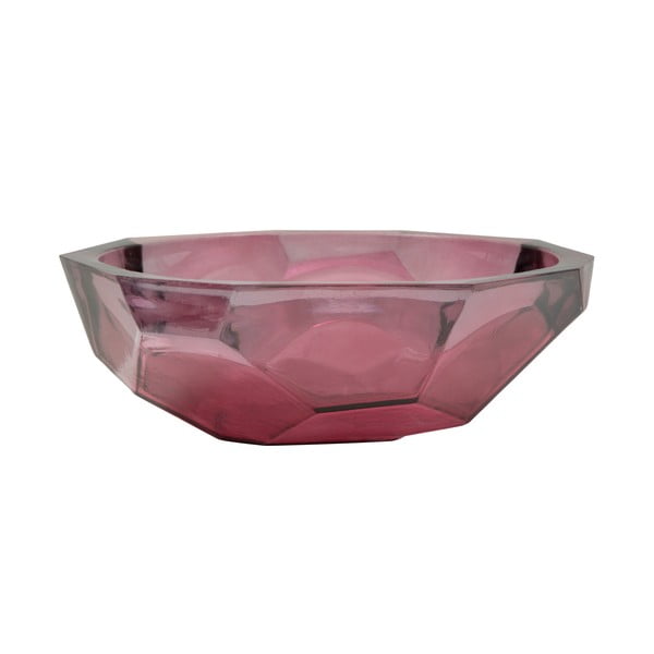 Розова купа от рециклирано стъкло Камък, ø 25 cm - Mauro Ferretti-image-2