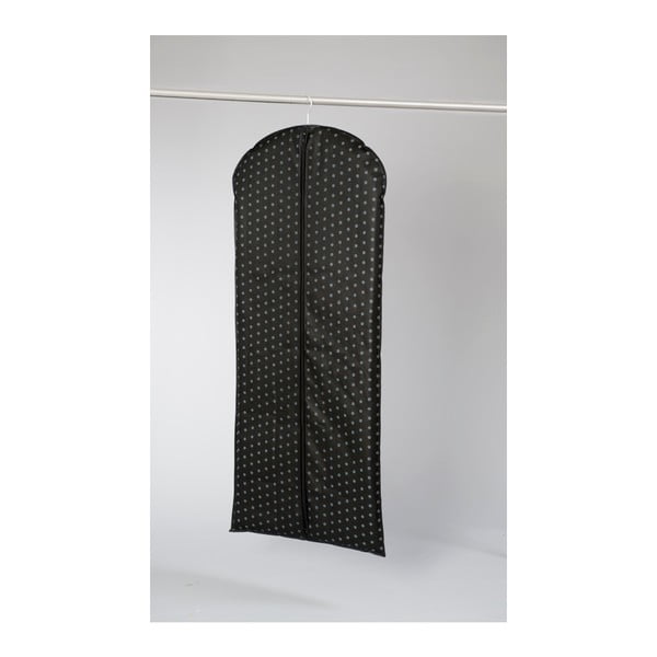 Černý závěsný obal na šaty Compactor Garment, délka 137 cm