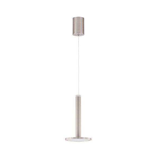Метално LED висящо осветително тяло в матово сребрист цвят ø 15 cm Palencia – Nova Luce