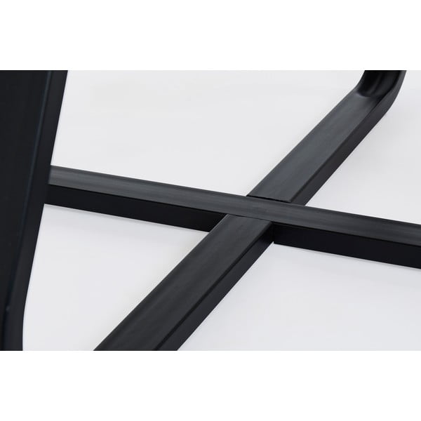 Кръгла масичка за кафе с дъбов плот в естествен цвят ø 80 cm Cesura – Unique Furniture-image-4