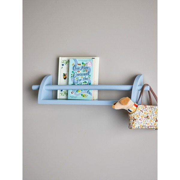 Син детски рафт от масивна Пауловния 60 cm Mingus – Bloomingville Mini-image-1