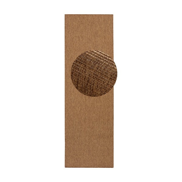 Кафява пътека за открито и закрито 80x250 cm Nature – Hanse Home