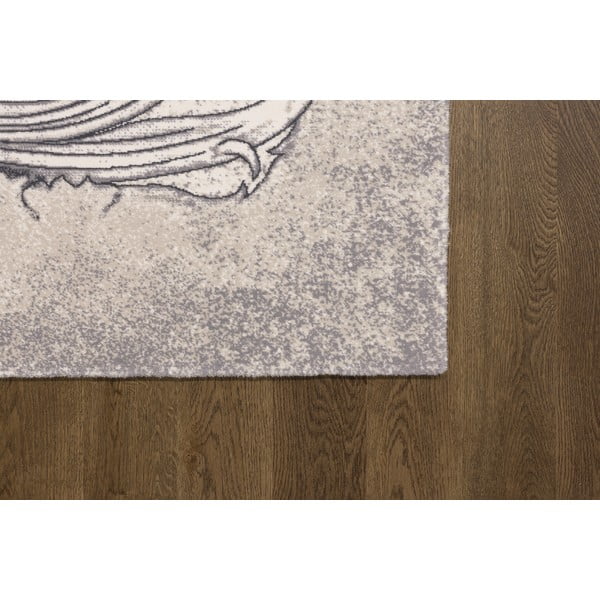 Кремав вълнен килим 130x190 cm Mawson – Agnella-image-2