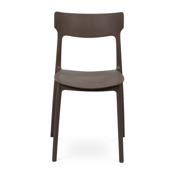 Кафяв пластмасов градински стол Biá – Bonami Essentials-image-2